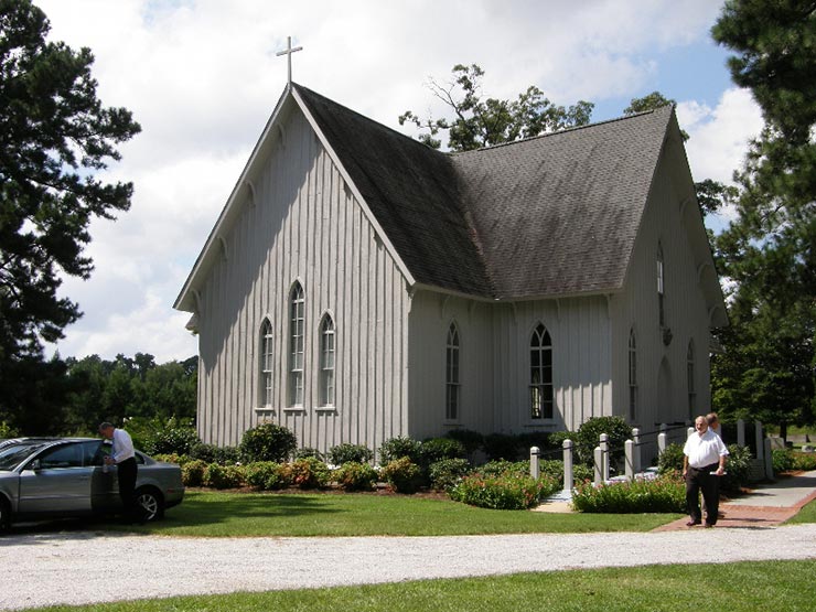 Christ Episcopal Church Service for Harley